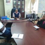 Pacset team with the County director of WARMA West Pokot